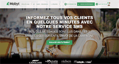 Desktop Screenshot of mobyt.fr