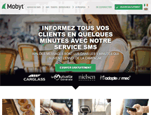 Tablet Screenshot of mobyt.fr